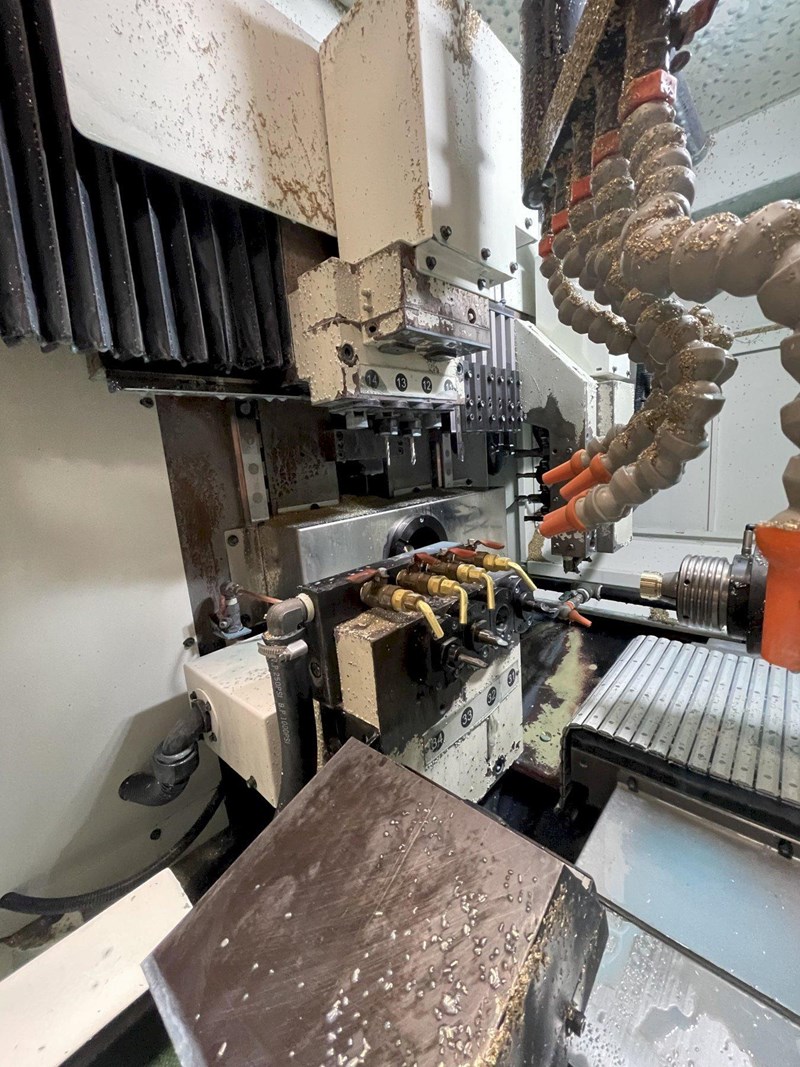 Ganesh Cyclone 32CS CNC Swiss Lathe 2017 with: Edge Technologies