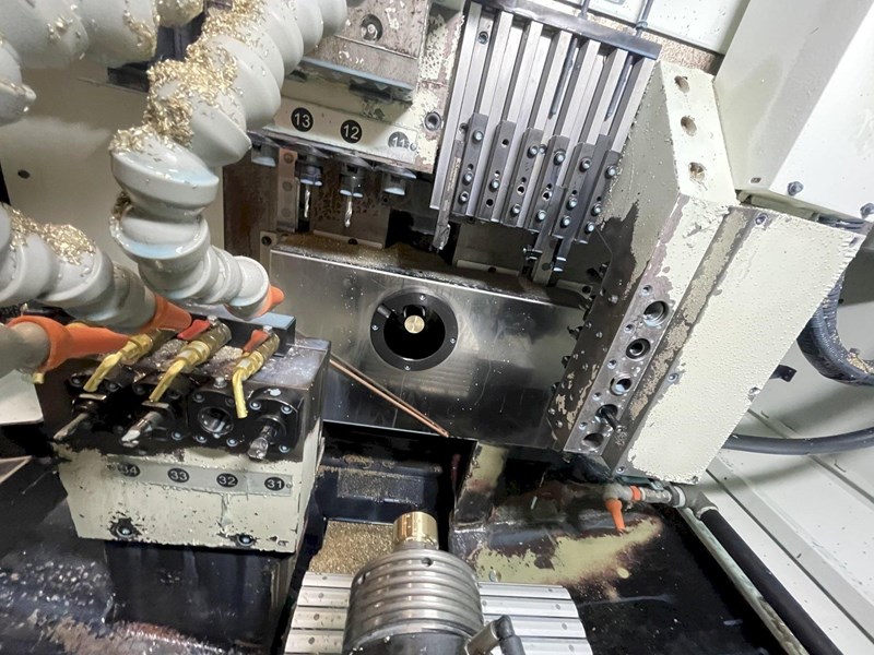 Ganesh Cyclone 32CS CNC Swiss Lathe 2017 with: Edge Technologies