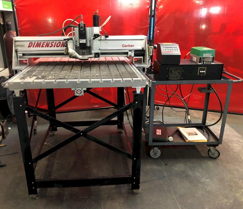 Gerber Dimension 200 Router with ARTPath, ARC Station, Anti-Backlash ...