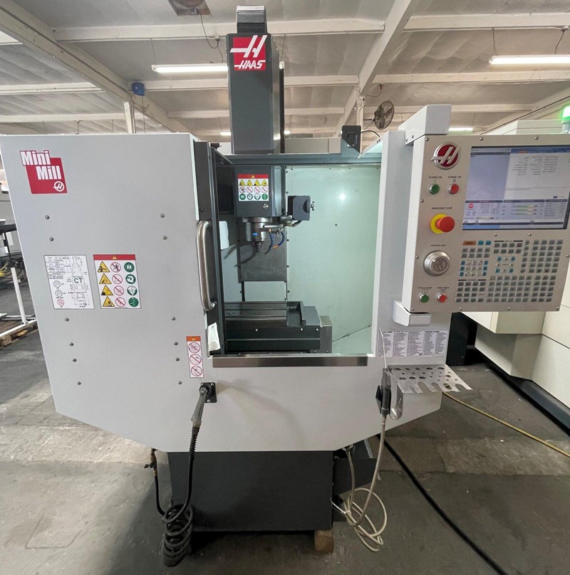 Haas Mini Mill CNC Vertical Machining Center 2018 P Cool TS Coolant