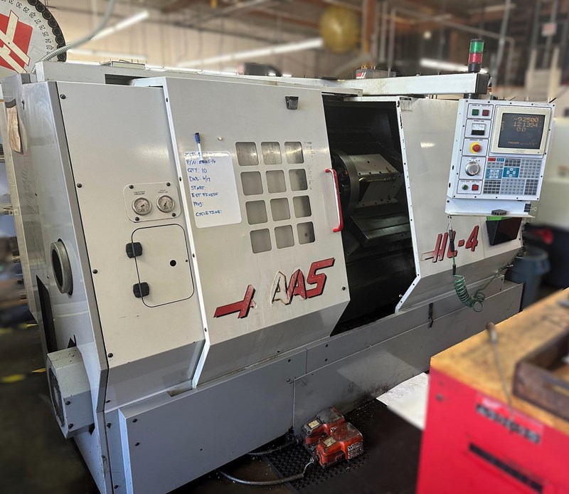 Haas HL-4 Lathe 1998 equipped with 10