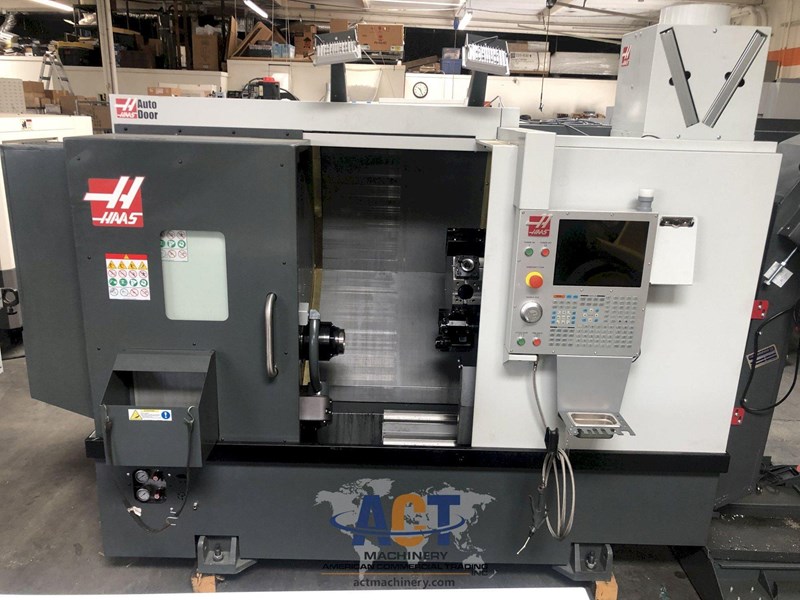 Haas ST-20Y Sub Spindle CNC Lathe, 2021, 6,000-RPM Live Tooling, Y-Axis ...