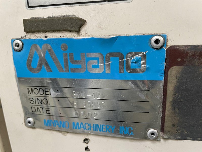Miyano BNJ-42S Multi-Axis CNC Lathe 2007 with: Fanuc 18i-TB CNC