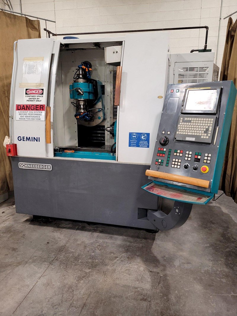 Schneeberger Gemini DMR 5-Axis CNC Tool & Cutter Grinder