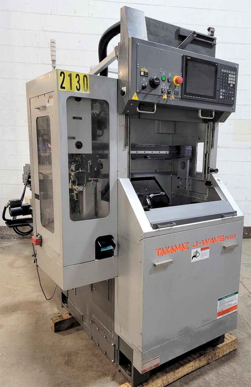 Takamaz J-Wave PLUS Compact Gang Type CNC Lathe with Automatic