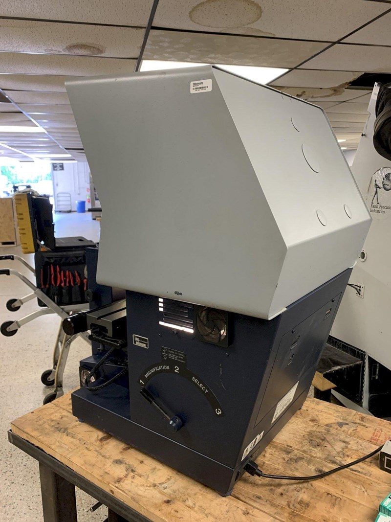 14" OGP (Optical Gaging Products) Top Bench Optical Comparator, S/N
