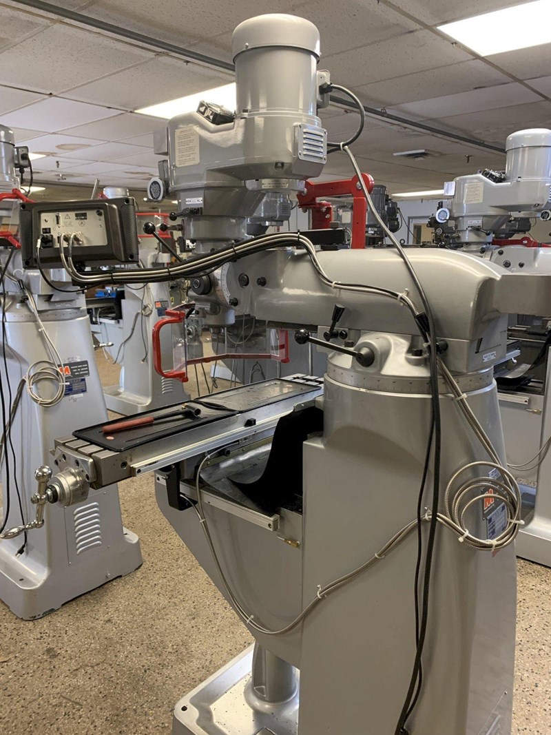 Sharp Model LMV-42 Variable Speed Vertical Milling Machine, S/N