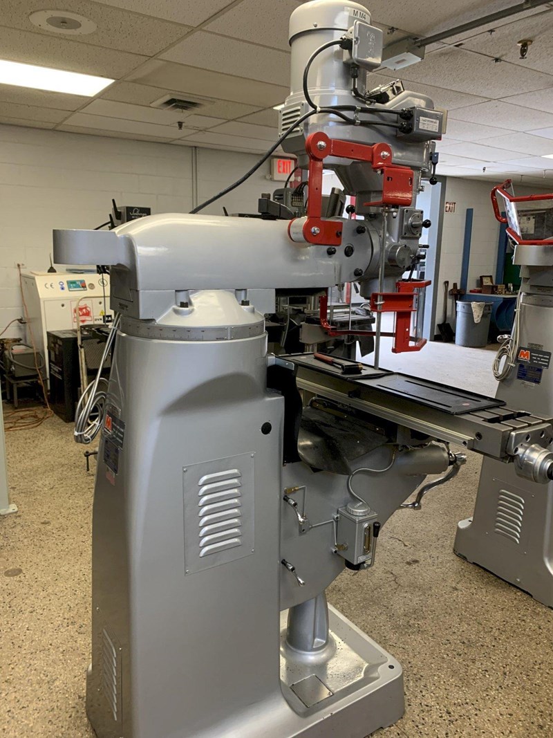 Sharp Model LMV-42 Variable Speed Vertical Milling Machine, S/N