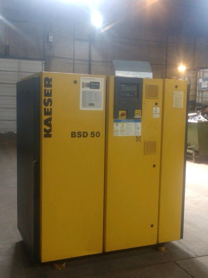 Kaeser 50 Hp Model BSD 50 Rotary Screw air compressor