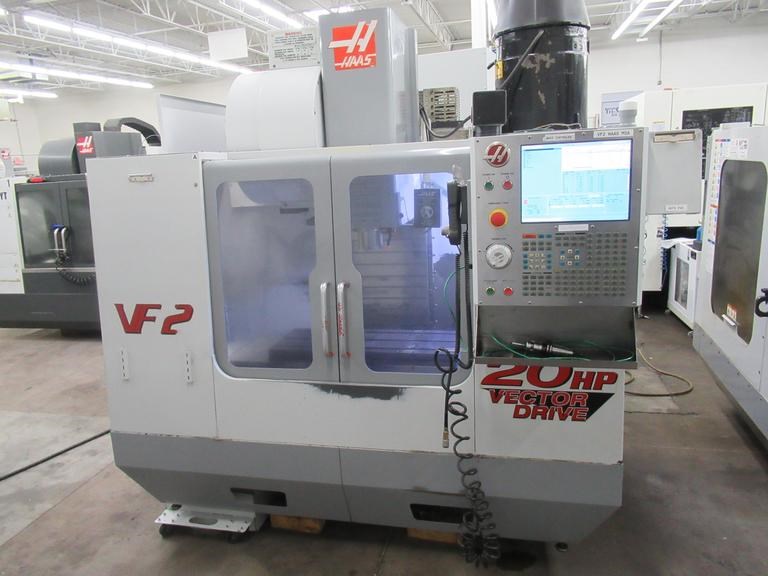 manabuページ Haas VF-2 CNC Vertical Machining Center w/Maincon CNC Control