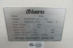 Miyano BND-51SY CNC Turning Center with Sub Spindle, Live Tool