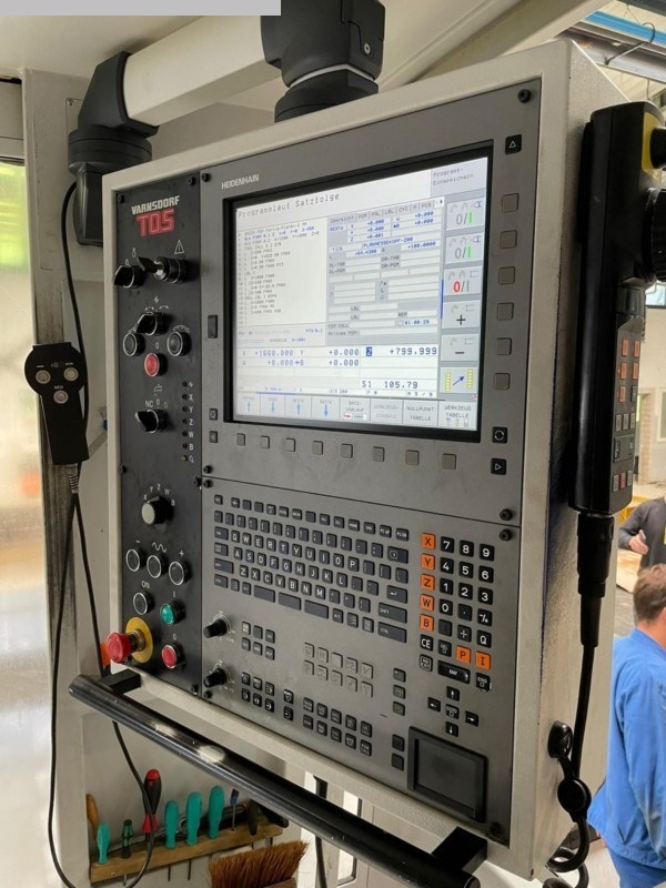 Table Type Boring and Milling Machine TOS-VARNSDORF WHN 13 CNC ...