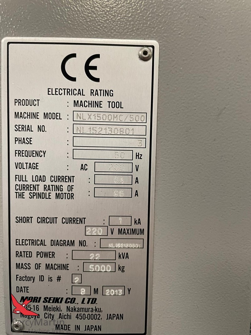 Mori Seiki NLX1500MC/500 2013 | pressXchange