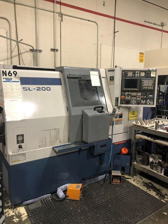 Mori Seiki SL-200 SMC Live Tooling With Sub Spindle NEW 1997