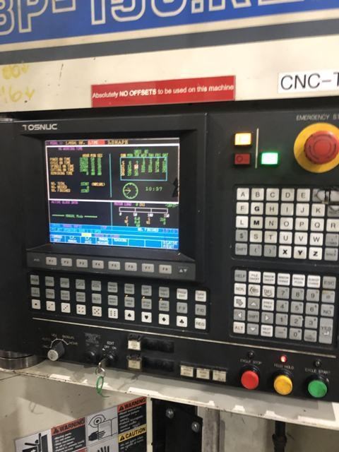 TOSHIBA MODEL BP 150 R22 5.9 SPINDLE CNC HBM, NEW 2014, TOSNUC 999
