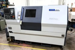 Miyano BNJ-42S Multi-Axis CNC Lathe 2007 with: Fanuc 18i-TB CNC