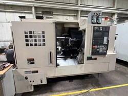 MORI SEIKI ZL200SMC TWIN SPINDLE AND TWIN TURRET CNC LATHE With