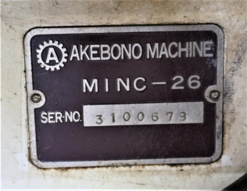 AKEBONO MINC-26 CNC GANG TYPE LATHE - AKEBONO MINC 26 | pressXchange