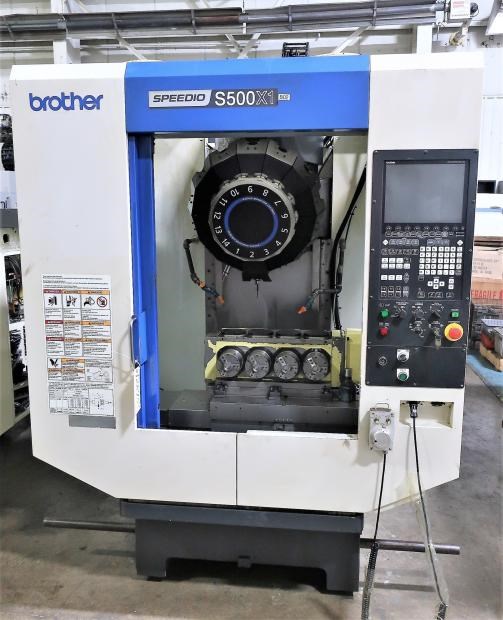 BROTHER SPEEDIO S500X1 4-AXIS CNC DRILL TAP CENTER NEW 2014