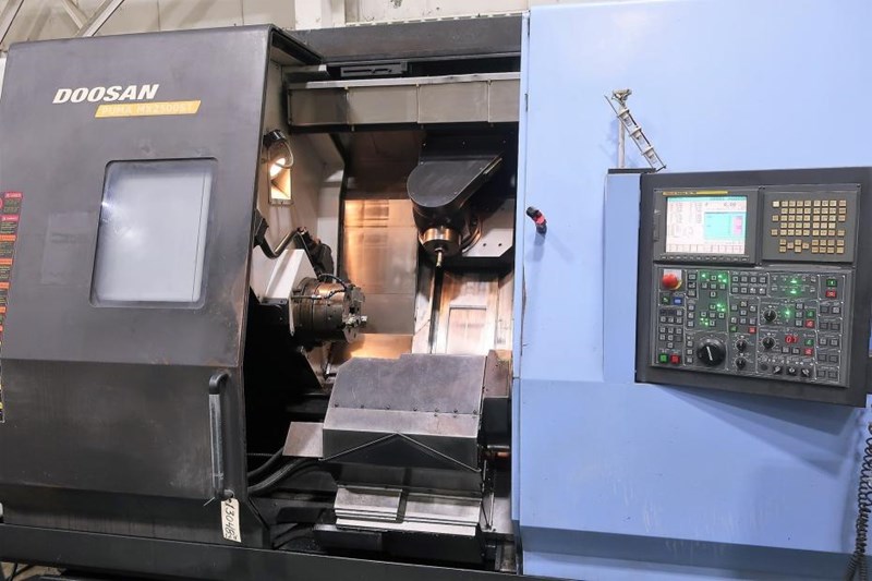 DOOSAN PUMA MX2500ST 9-AXIS CNC MILL TURN CENTER, NEW 2008