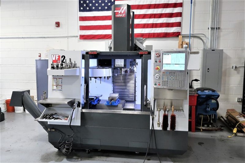 2015 Haas VF-2 CNC Vertical Machining Center 4th Axis Ready *LOW HOURS ...