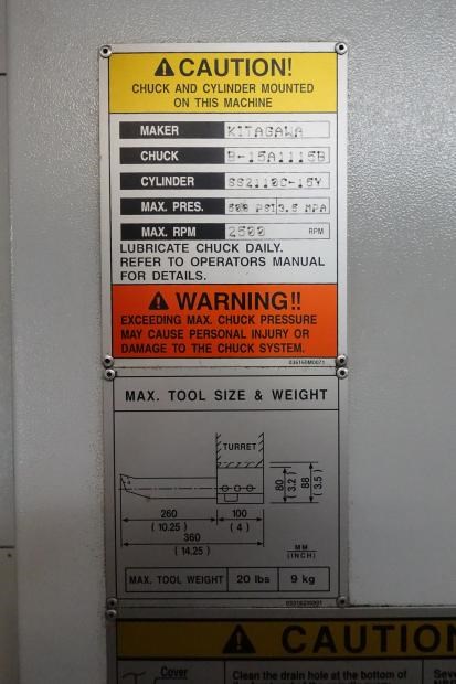 MAZAK QUICK TURN NEXUS 350-ll 2-AXIS CNC LATHE TURNING CENTER