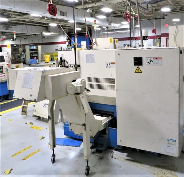 MIYANO LZ-02R CNC 3-AXIS CHUCKER WITH ROBOTIC LOADING AND LIVE