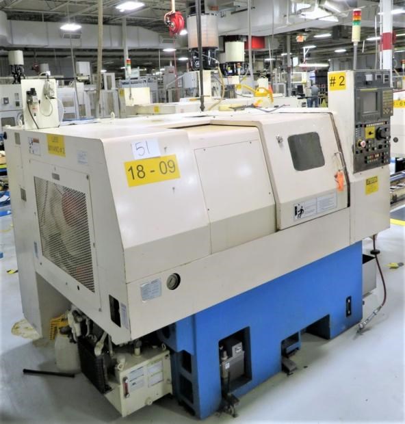 MIYANO LZ-02R CNC 3-AXIS CHUCKER WITH ROBOTIC LOADING AND LIVE