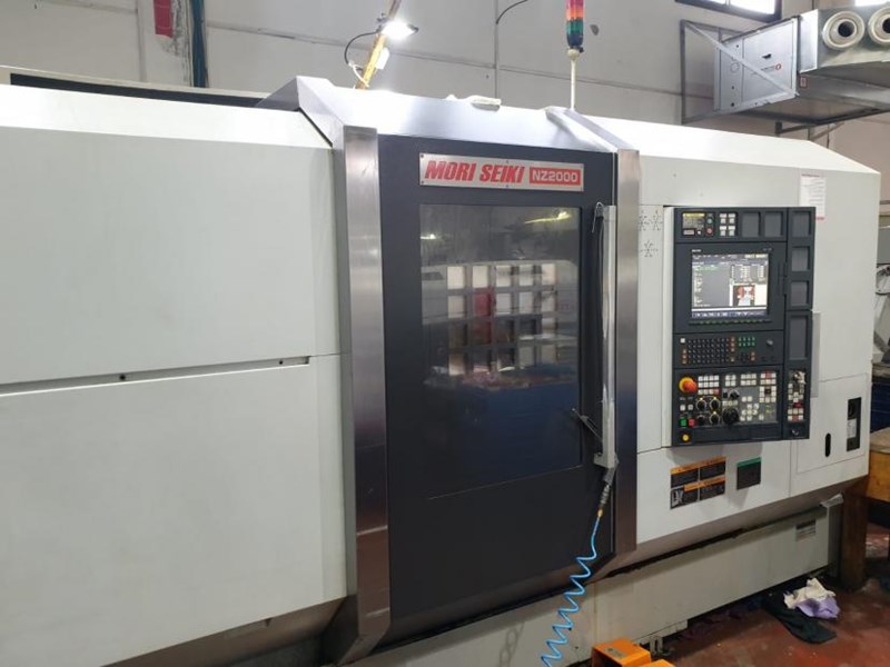 MORI SEIKI NZ2000 3 TURRET 2 SPINDLE CNC MULTIAXIS TURNING CENTER