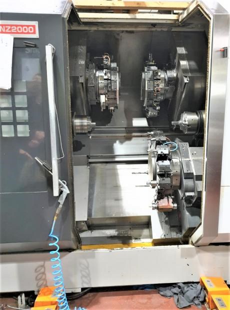 MORI SEIKI NZ2000 3 TURRET 2 SPINDLE CNC MULTIAXIS TURNING CENTER