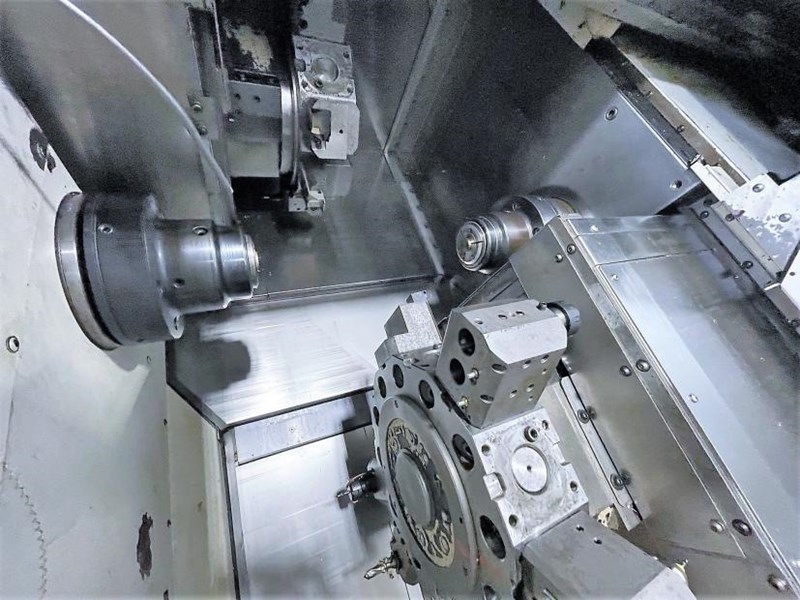 Nakamura-Tome WT-150 Twin Spindle, Twin Turret CNC Multi-Axis Turning ...