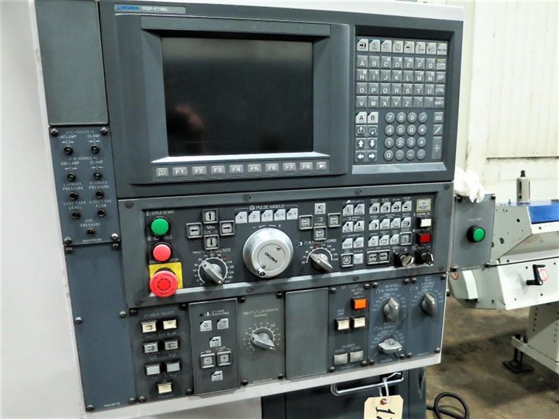Okuma Twin Star LT300M Twin Spindle, Twin Turret CNC Lathe