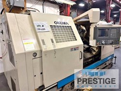 Okuma Genos L250E-EX 500 Horizontal CNC Lathe 2017 equipped with 8