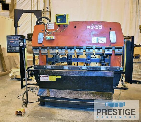 AMADA RG50 55 Ton x 6' CNC UpActing Hydraulic Press Brake pressXchange