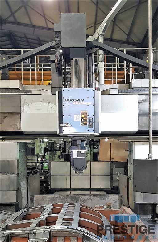 Doosan DCM-3260F Double Column CNC Bridge Type Vertical Machining ...