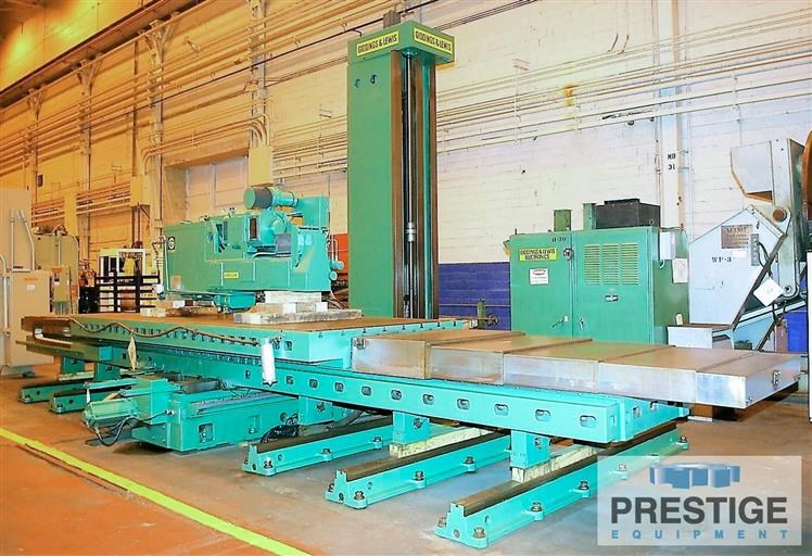 Giddings & Lewis G60T 6" CNC Table Type Horizontal Boring Mill