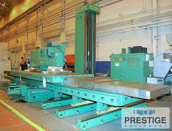 Giddings & Lewis G60T 6" CNC Table Type Horizontal Boring Mill
