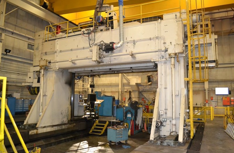 Ingersoll Traveling Gantry Type Adjustable Rail Milling Machine