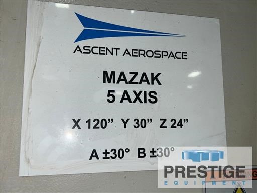 Mazak Vortex 1400/160-II 5-Axis CNC Vertical Machining Center