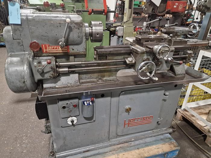 HARRISON L5 12 x 24 GAP BED CENTRE LATHE pressXchange