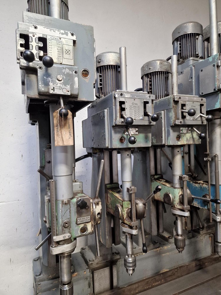 Pollard Wire Line POLLARD 150A/6 SIX SPINDLE IN-LINE DRILL | pressXchange