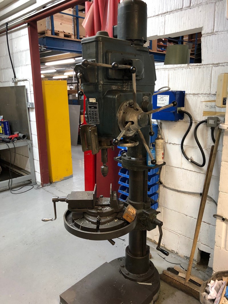 Elliott Progress 4E Geared Head Pedestal Drill POA | pressXchange