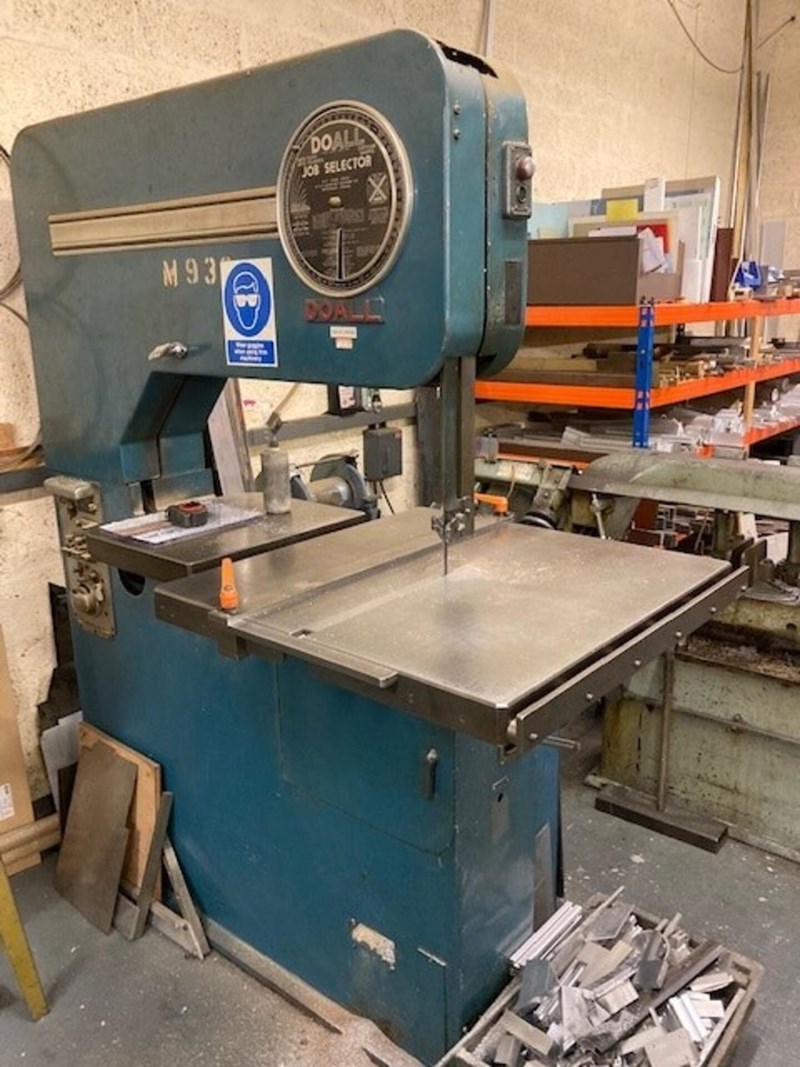 Doall Machine Tools Doall Twin Table Vertical Bandsaw | pressXchange