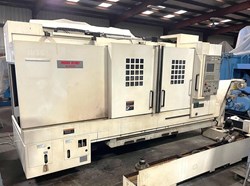 MORI SEIKI ZL200SMC TWIN SPINDLE AND TWIN TURRET CNC LATHE With
