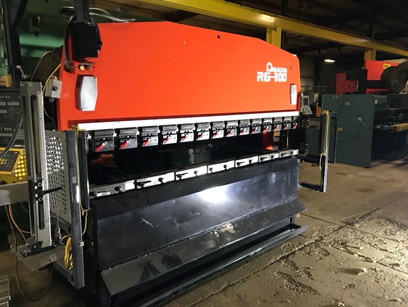 100 Ton X 10 Amada RG 100 CNC Hydraulic Press Brake | pressXchange