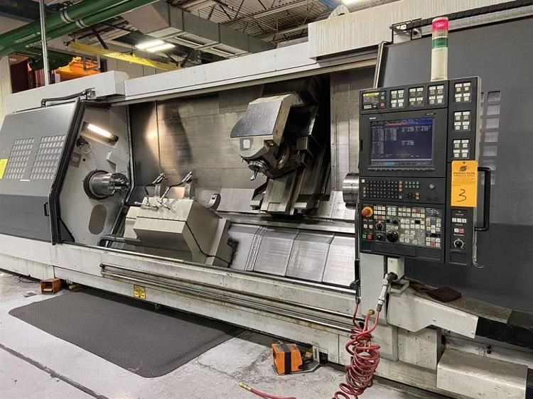 MORI SEIKI MT-3500S/ 3500 8-Axis CNC TURNING CENTER with Universal Head ...