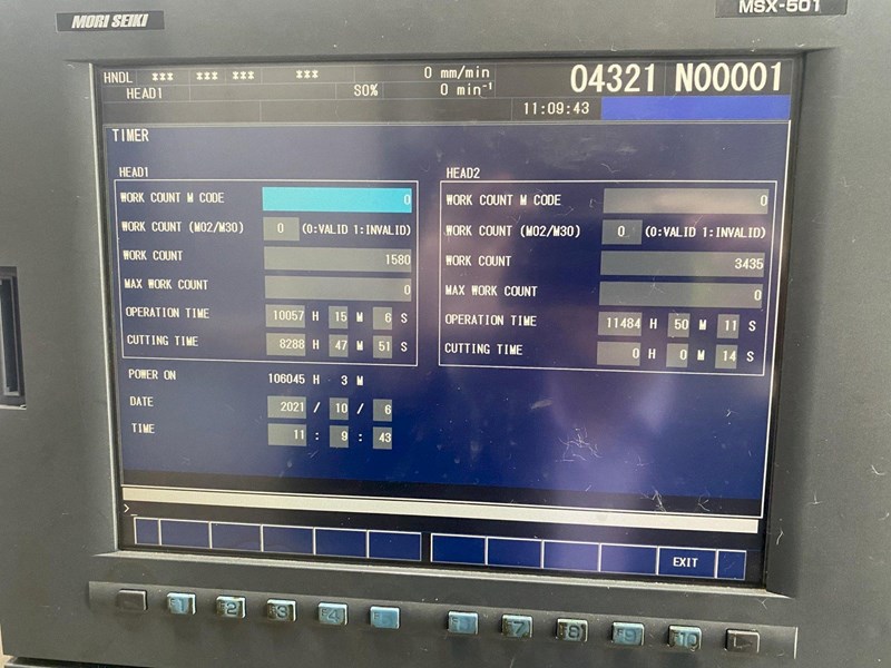 MORI SEIKI MT 3500S/3500 8-Axis CNC TURNING CENTER | pressXchange
