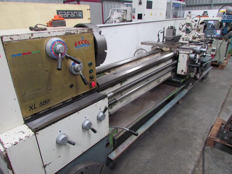 Show details for USED EXCEL MODEL XL 580 HEAVY DUTY CENTER LATHE