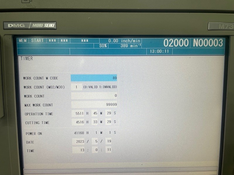shin service様確認用 Mori Seiki SL-200 SMC Live Tooling With Sub Spindle NEW 1997