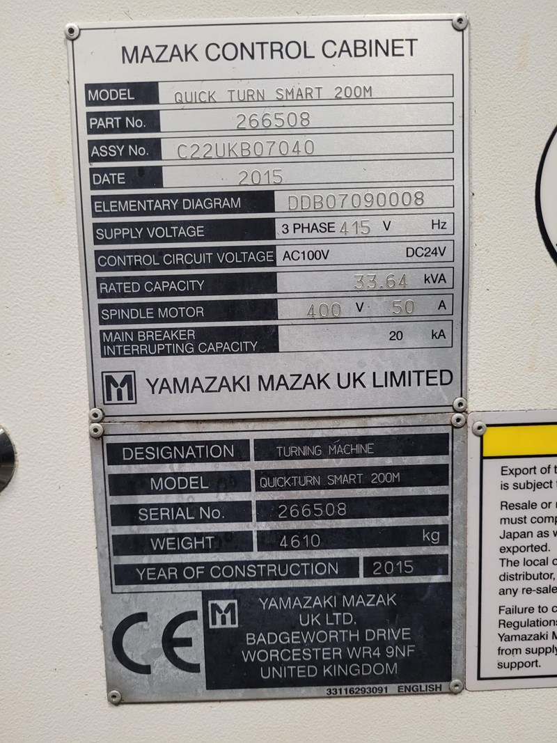 Mazak Quick Turn Smart 200M x 500 | pressXchange
